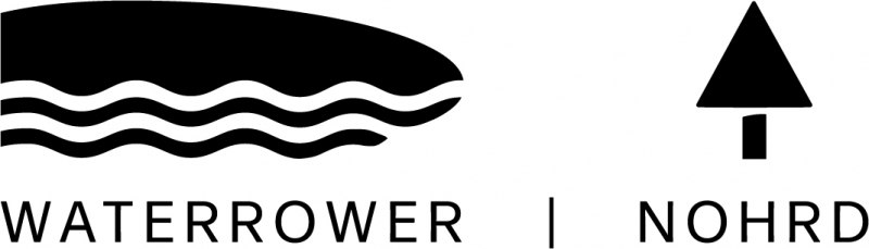 combined vertical logo black